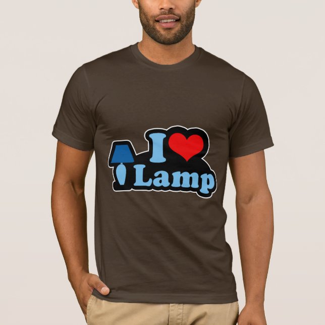 I Liebelampe T-Shirt (Vorderseite)