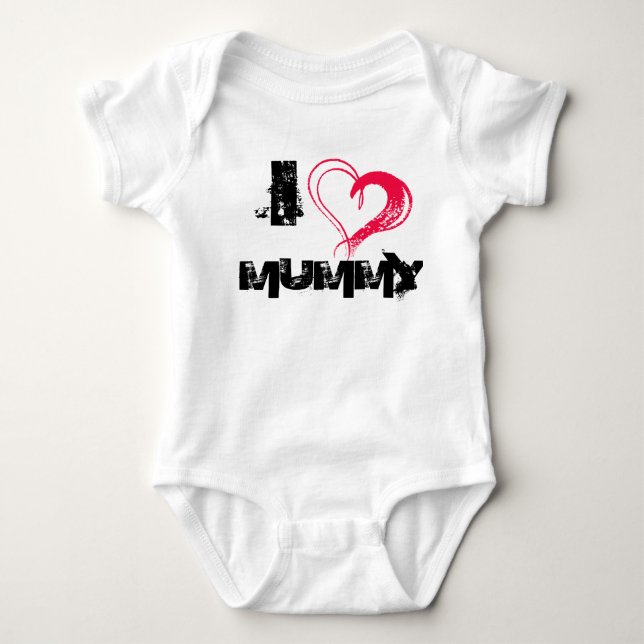 I Liebemama Baby Strampler (Vorderseite)