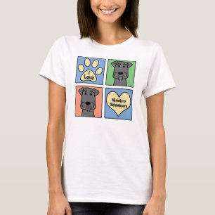 I LiebeminiaturSchnauzers T-Shirt
