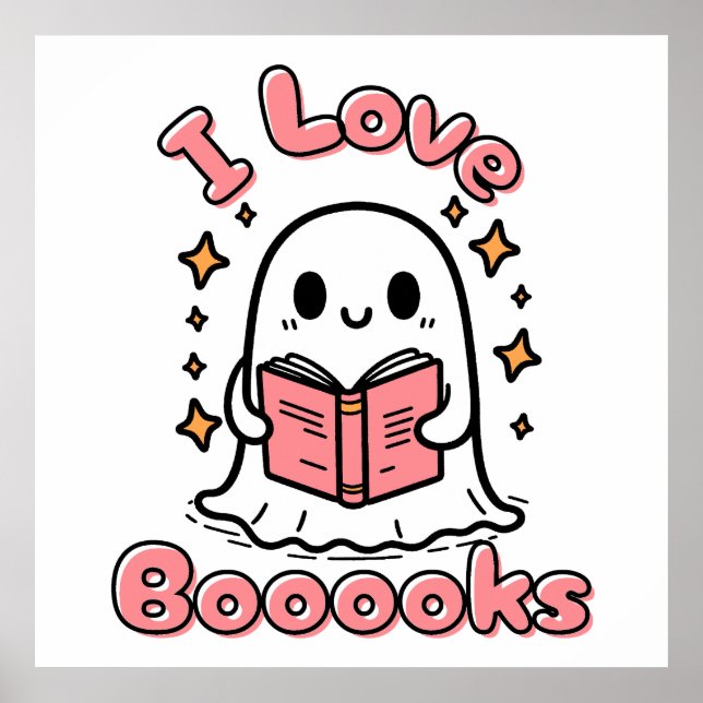 i Lieben Ghost halloween Poster (Vorne)