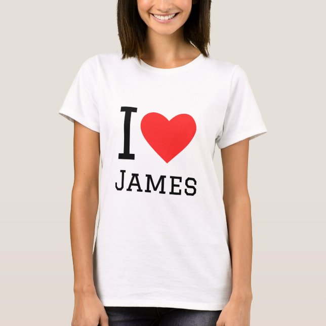 I LIEBEN T-Shirt (Vorderseite)