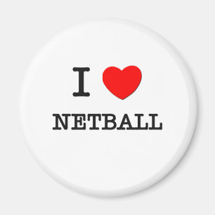 I LiebeNetball Magnet