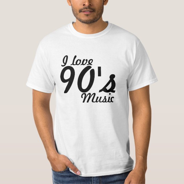 I Liebeneunziger jahre Musik-T - Shirt (Vorderseite)