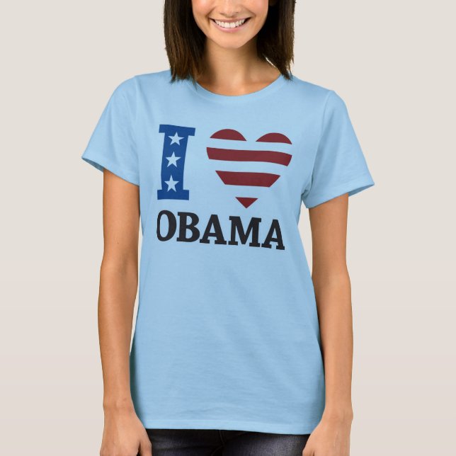 I Liebeobama-T - Shirt (Vorderseite)