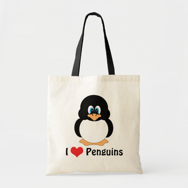 I Liebepenguins-Tasche Tragetasche (Vorne)