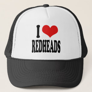 I LiebeRedheads Truckerkappe