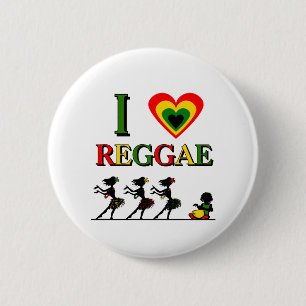 I LiebeReggae Button