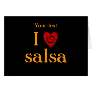 I Liebesalsa-Strudel-Herz-lateinische
