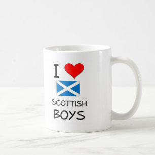 I Liebescottish-Jungen Kaffeetasse