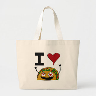 I Liebetaco-Tasche Jumbo Stoffbeutel