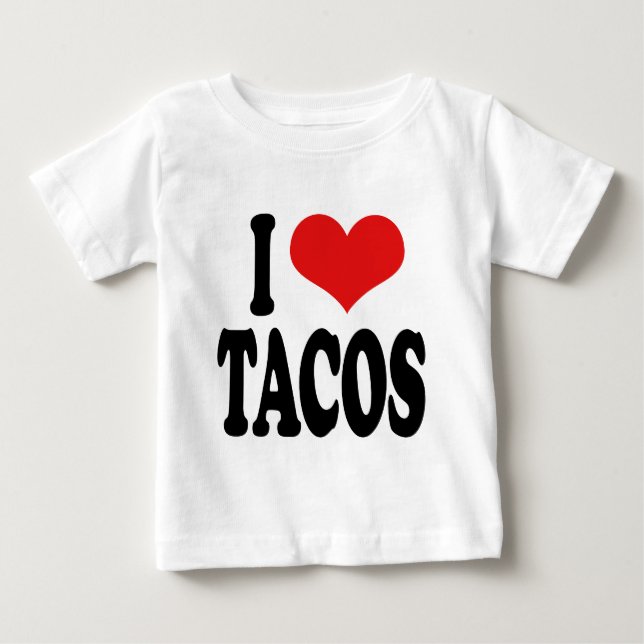 I LiebeTacos Baby T-shirt (Vorderseite)