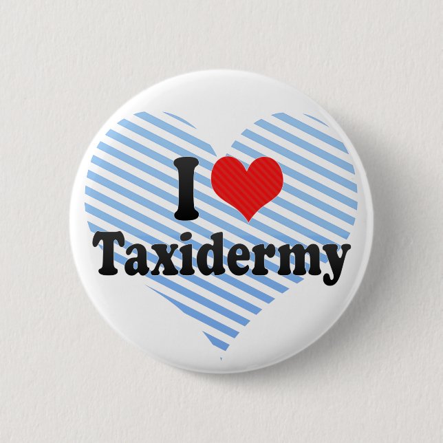 I LiebeTaxidermy Button (Vorderseite)
