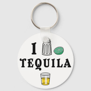 I LiebeTequila Schlüsselanhänger