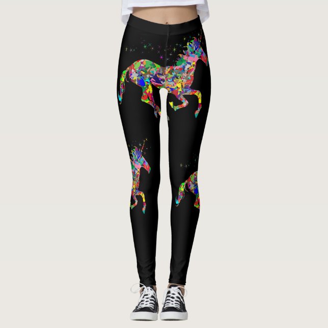 I Liebeunicorn-Leggings Leggings (Vorderseite)