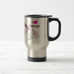 I LiebeUnicorns! Reisebecher