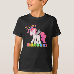 I LIEBEunicorns-SHIRT! Kinderniedliches T-Shirt