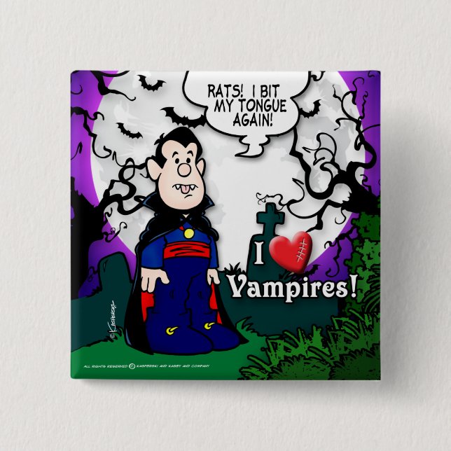 I LiebeVampires Button (Vorderseite)
