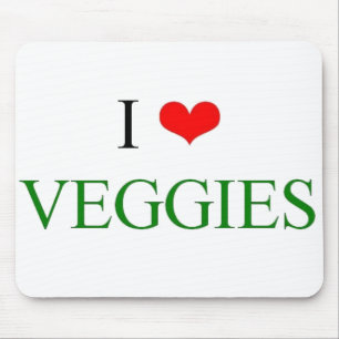 I LiebeVeggies Mousepad