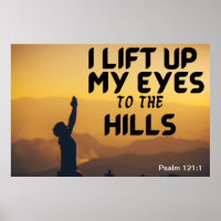 I lift Up My Eyes to the Hills Prayer