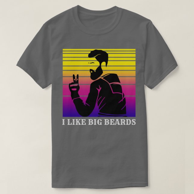 I like big beards 15 T-Shirt (Design vorne)