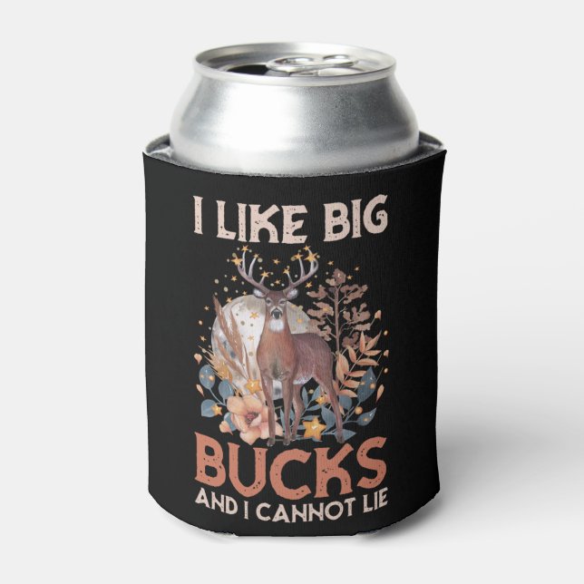 I like big bucks and I cannot lie - hunting Dosenkühler (Kanne Vorderseite)