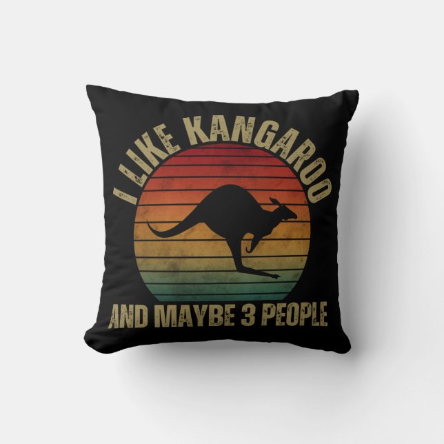 I LIKE KANGAROO AND MAYBE 3 PEOPLE KISSEN (Vorderseite)