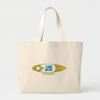 "I like My Life" HB Lebensmittelgeschäft Tot Tüte  Jumbo Stoffbeutel