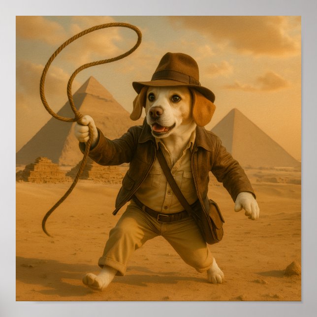 "I Like My Whip" Poster (Vorne)