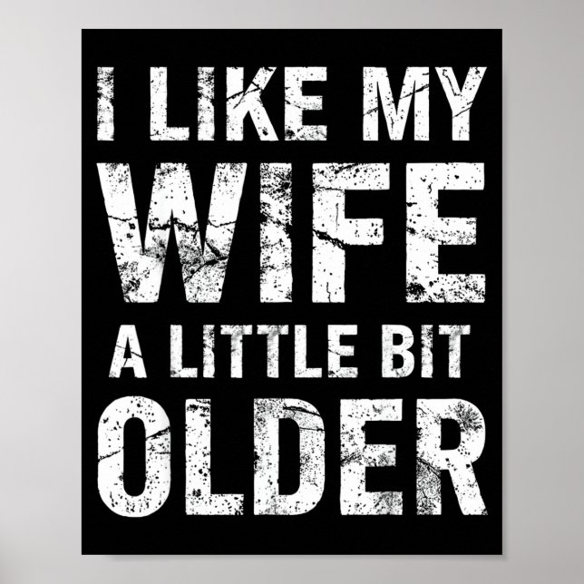 I Like My Wife A Little Bit Older  Poster (Vorne)