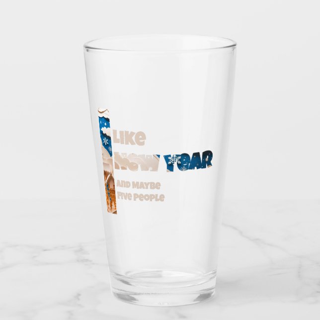 I Like New Year and Maybe Glas (Vorderseite)