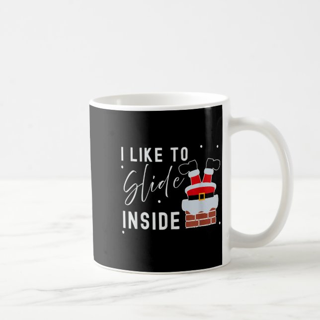 I Like To Ride On Top I Like To Slide Inside Coupl Kaffeetasse (Rechts)