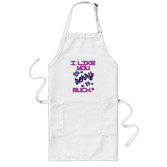 I LIKE YOU BERRY MUCH LANGE SCHÜRZE (Vorne)
