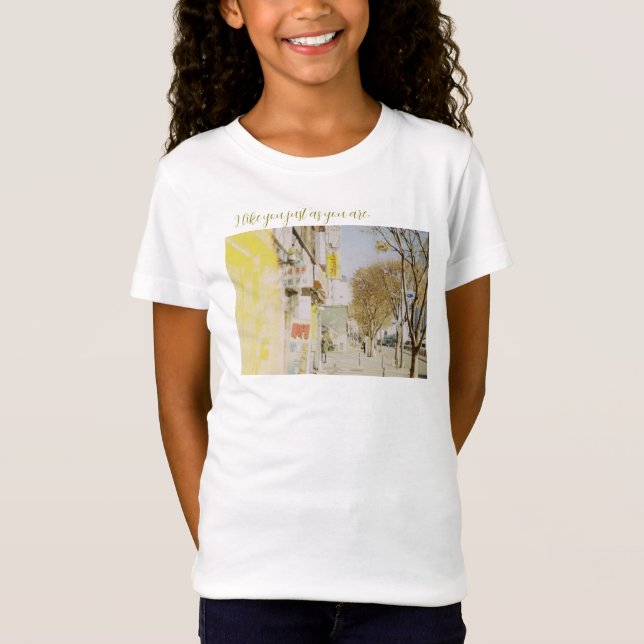 I like you just as you are　Tシャツ T-Shirt (Vorderseite)
