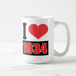 I love 1934 - Mugs