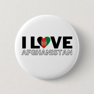 I LOVE AFGHANISTAN - For real Afghans! Button