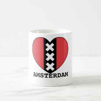 I LOVE AMSTERDAM mok By Amsterdamned Kaffeetasse
