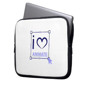 I Love Animate Laptopschutzhülle
