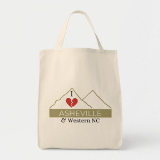 I Love Asheville & Western NC Sac fourre-tout