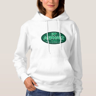 I Love Asphalt Sweat - shirt à capuche féminine - 