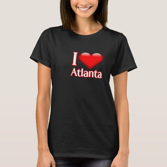 I Love Atlanta T-Shirt (Vorderseite)