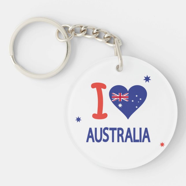 "I LOVE AUSTRALIA" Australia Day 26 janvier (Devant)