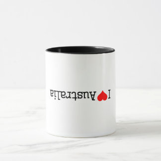I Love Australia Tasse