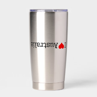 I Love Australia Thermobecher