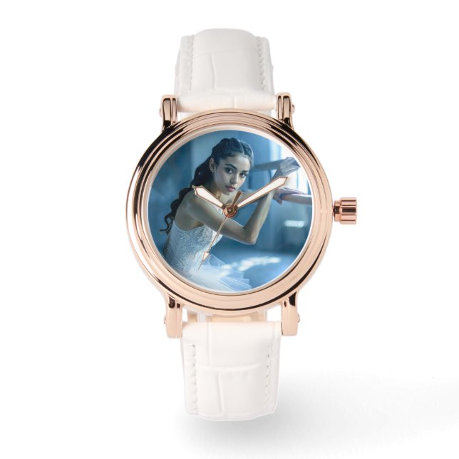 I LOVE BALLET - BALLET & DANCE ARMBANDUHR (Vorderseite)