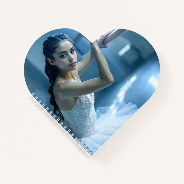 I LOVE BALLET - BALLET & DANCE NOTIZBUCH (Vorderseite)