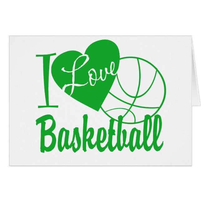 I Love Basketball (Devant horizontal)