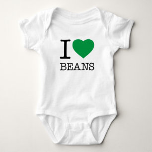 I LOVE BEANS BABY STRAMPLER