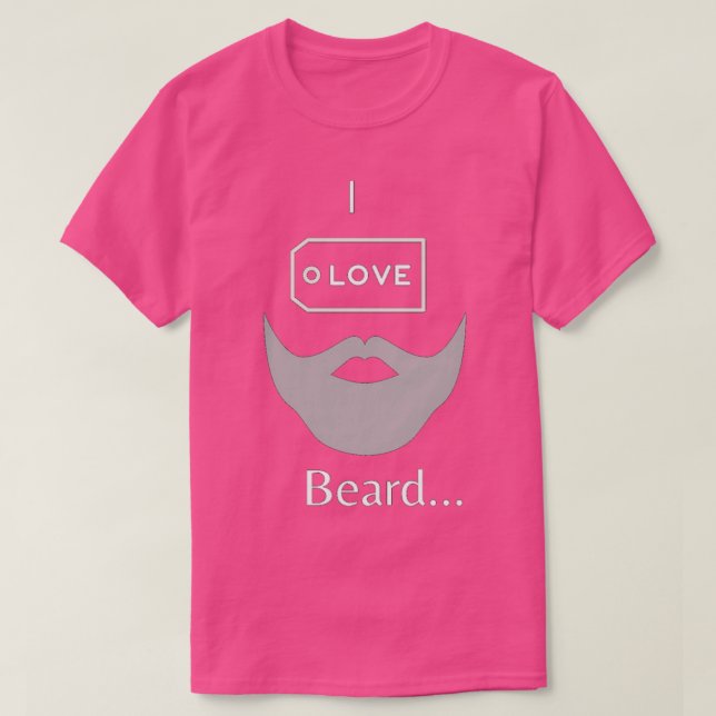 I love beard 3 T-Shirt (Design vorne)