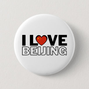 I LOVE BEIJING - For real Beijingers! Button