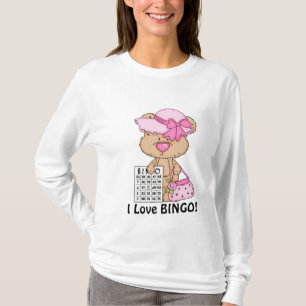 I Love Bingo Nano long manches t-shirt